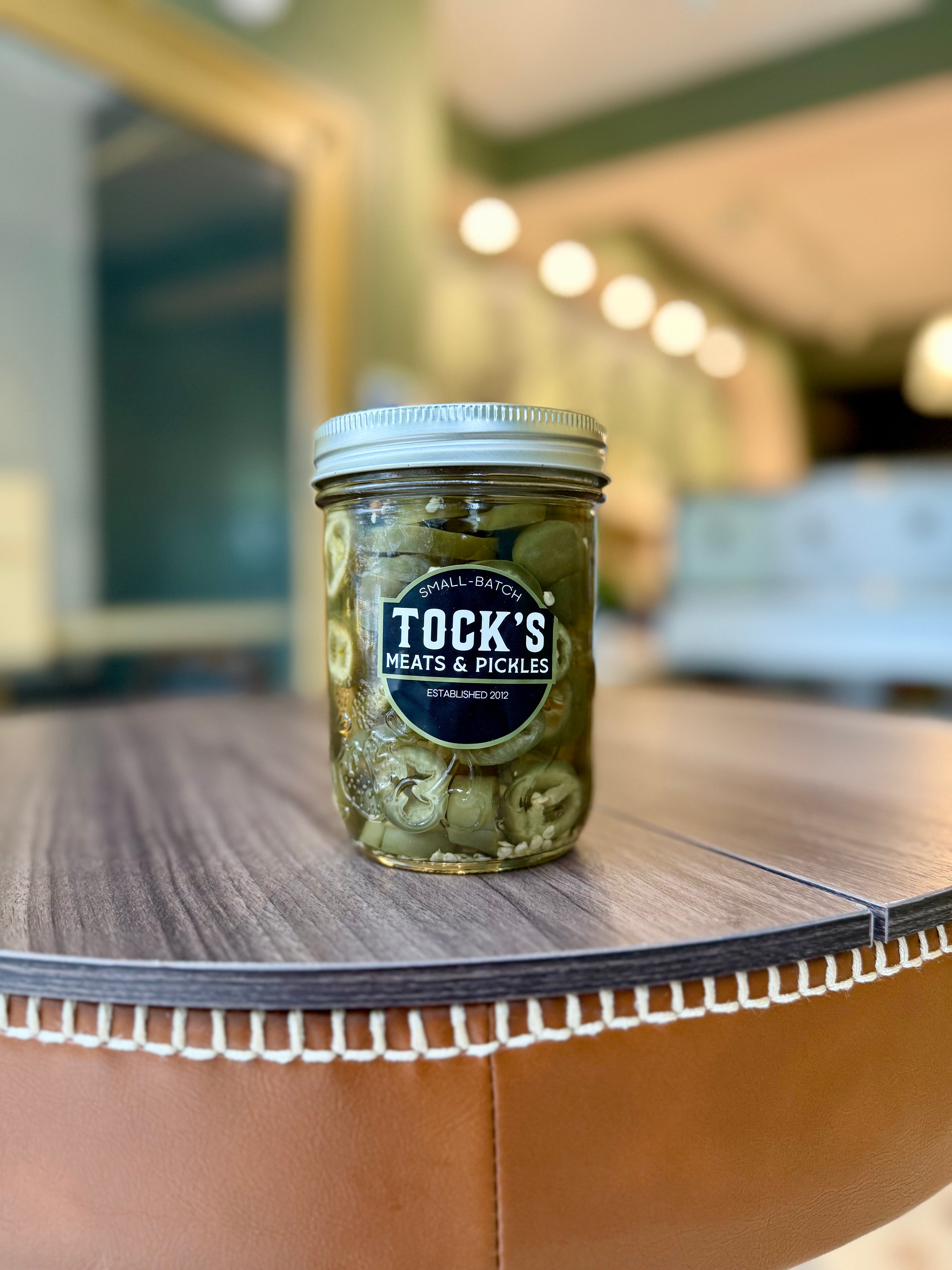 Jalapeños marinés de Tock