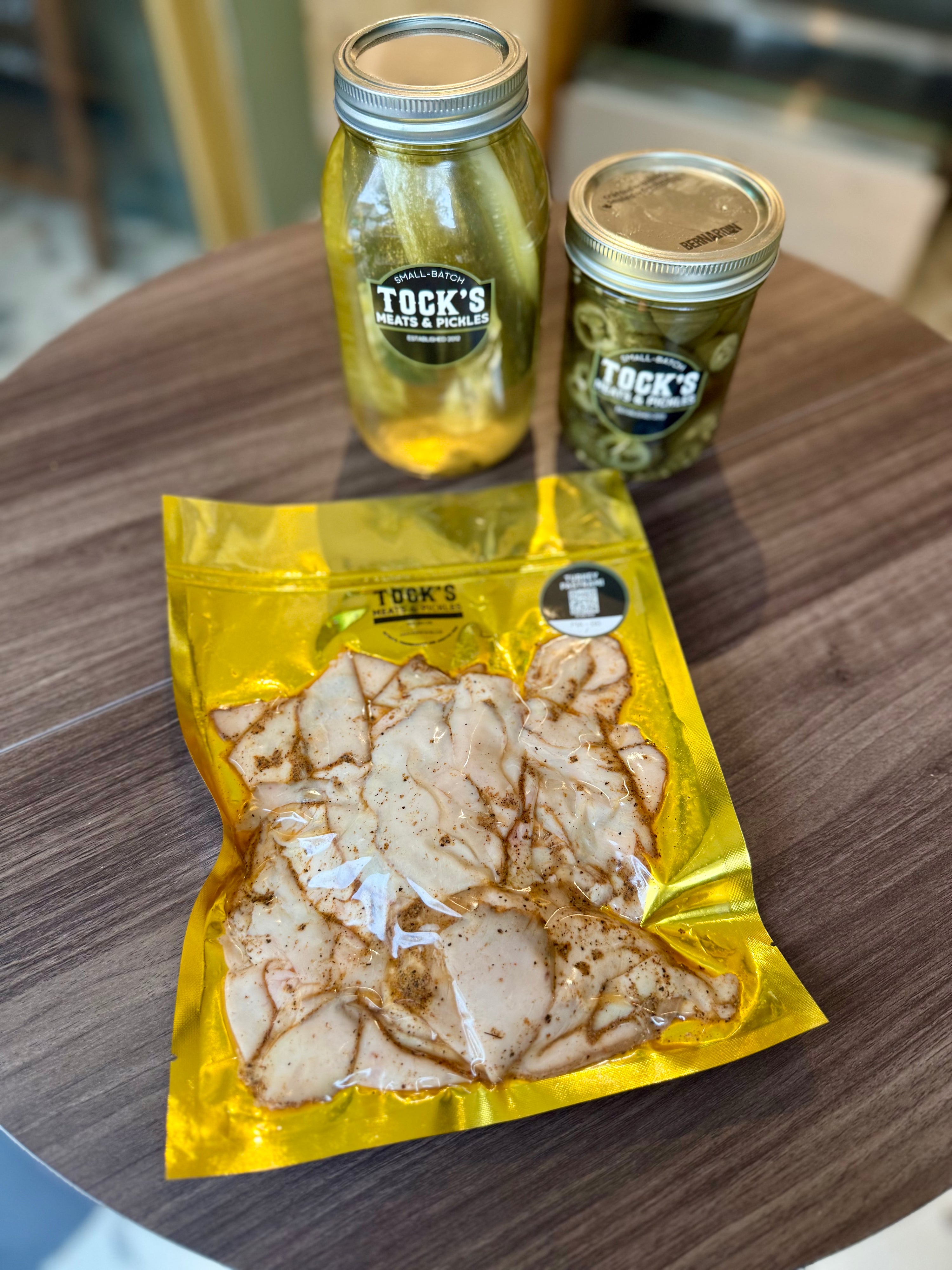 Pastrami de dinde fumée de Tock