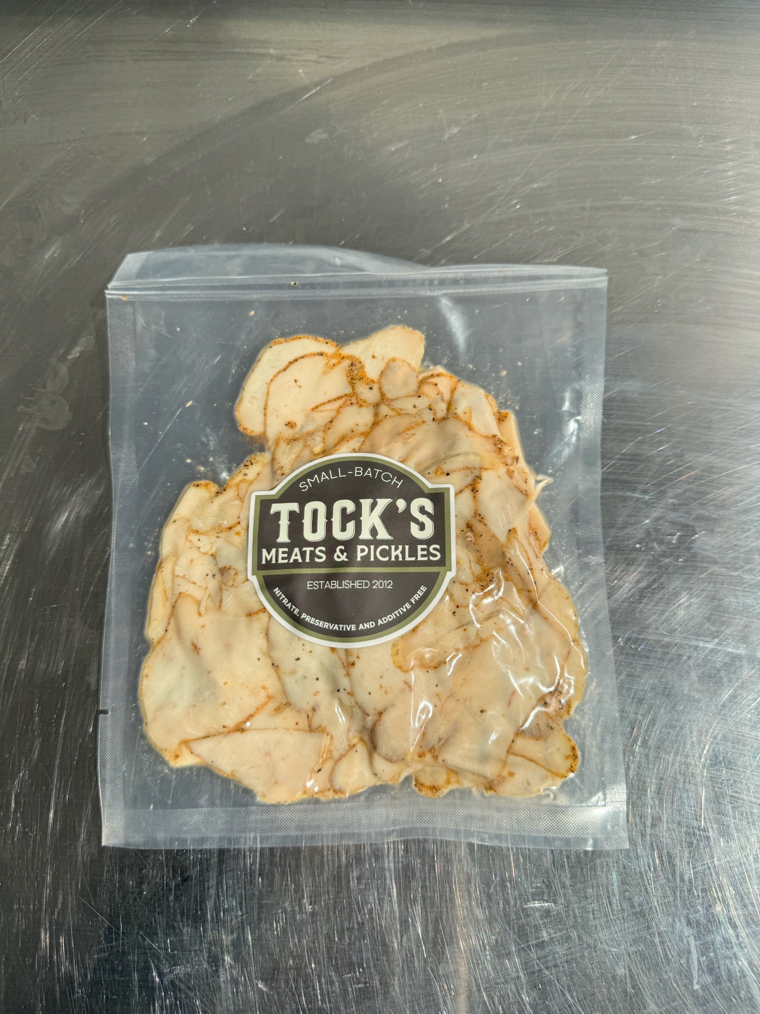 Tock's Smoked Chicken Pastrami